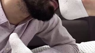 UNBELIEVABLE FOOT JOBS LEAVE AJ STUCK IN OHIO  Sweat Drenched Shoulders, Panting Breathlessly