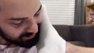 UNBELIEVABLE FOOT JOBS LEAVE AJ STUCK IN OHIO  Sweat Drenched Shoulders, Panting Breathlessly
