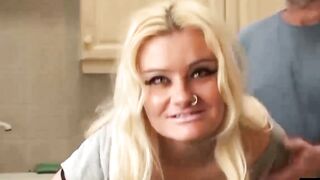 Blonde Bombshell Jakki Louise Gets Destroyed by a Monster Cock  Watch as She Takes Every Inch!!