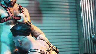 EXTREME BEASTMODE ACTION! Drew Valentino  Tryp Bates Unhinged FIST FCKING Frenzy!