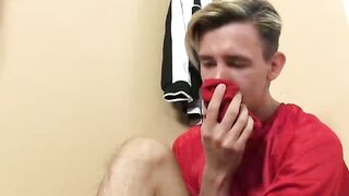 BAD BOY EXPOSED! JASPER JAMES GETS ABSOLUTELY SLEazy AND JERKS OFF His BIGGEST DICK EVER in The Most Epic Changing Room Orgy Youve Ever Seen!!!