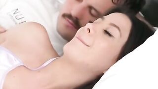 SLEEPING BEAUTYS WORST NIGHTMARE A HUNGRY MONSTER SEEPS INTO HER DREAMS