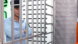 LUTHER PRISON GUARD GETS LUCKY WITH LINTA  LOTS OF CREAM