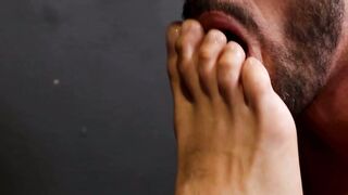 UNBELIEVABLE FOOT PLAY! Marco Lorenzo LICKS Amone Banes TOES INTO SUBMISSION!
