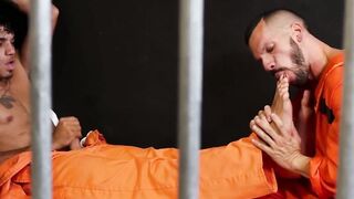 UNBELIEVABLE FOOT PLAY! Marco Lorenzo LICKS Amone Banes TOES INTO SUBMISSION!