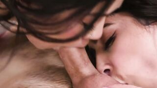 INSANE LesbianThreesome Freakout! Lulu Chu Spreads Her Legs for TWO cocks  Can you Handle the Voluptuous Reality