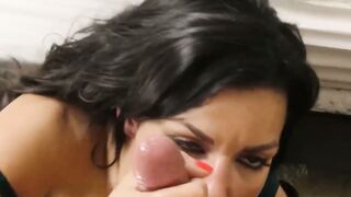 Voluptuous MILF Becky Bandini touched herself before pussy fucked