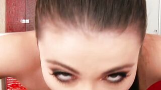 DEEP THROAT DONUT Adria Raes SpitFilled Blowjob Bonanza!