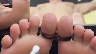 Aldos Triple Threat Tied Up and Teased to the Limit!