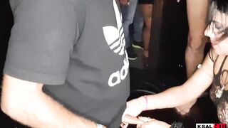 Danny Goddess at the lost dance, he invites two brothers to banged