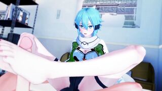 SAO: EROTIC SEX WITH SINON (3D Hentai)