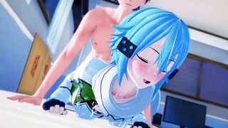 SAO: EROTIC SEX WITH SINON (3D Hentai)