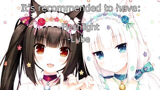 Chocola and Vanilla Serve you -hentai JOI (Patreon July) (Nekopara JOI, Wholesome,