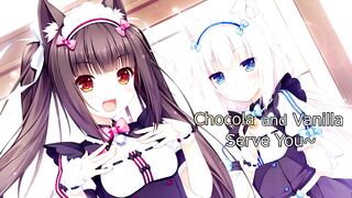 Chocola and Vanilla Serve you -hentai JOI (Patreon July) (Nekopara JOI, Wholesome,