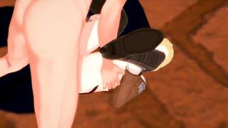 Attack on Titan - Sex with Annie Leonhart - 3D Hentai