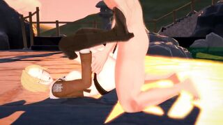Attack on Titan - Sex with Annie Leonhart - 3D Hentai