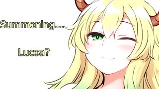 Summoning... Lucoa? -hentai JOI (Dragon Maid JOI, Wholesome, 2 Cum Points)