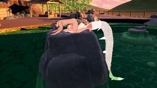 Monster Musume - Sex with Miia (3D Hentai)