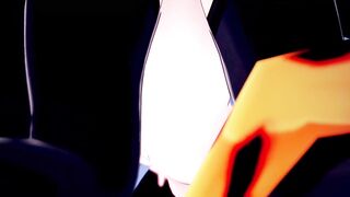 White Hair Elve was Nailed by Monster! | 3D Game Animation, HD,