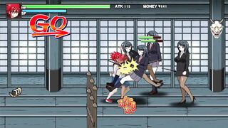 LeaderOneShota Fight [hentai Game] Ep.2 Sex Wrestling against Step Sister in Swimsuit