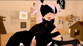Loosing Nora Virginity, Amateur Big Distance Sex, VRChat Lovense.