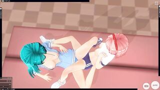 3D CARTOON YURI Schoolgirls Skip Physical Education and Fuck!