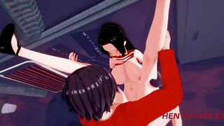 one Piece Hentai - Boa Hancock is Pounded by Luffy into an