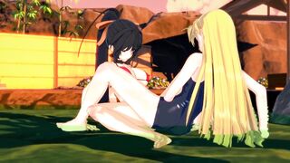 Akeno Dominates Asia from Highschool DxD