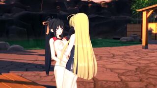 Akeno Dominates Asia from Highschool DxD