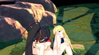 Akeno Dominates Asia from Highschool DxD