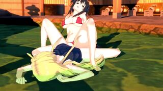 Akeno Dominates Asia from Highschool DxD