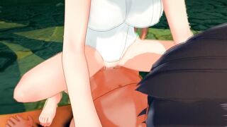 Shokugeki no Soma - Sex with Erina Nakiri (3D Animated)