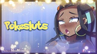 Project Pokesluts: Nessa Outdoors Beach Sex (Pokemon Audio)