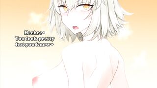 Jeanne makes you Face the Consequences Part 1(Jeanne FGO Anime JOI)(Sounding, Assplay,