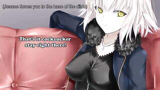 Jeanne makes you Face the Consequences Part 1(Jeanne FGO Anime JOI)(Sounding, Assplay,