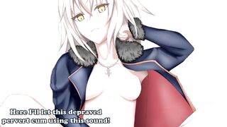 Jeanne makes you Face the Consequences Part 1(Jeanne FGO Anime JOI)(Sounding, Assplay,