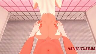 Naruto - point of watch Naruto x Sakura Fuck inside various Positions