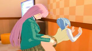 MOKA AKASHIYA FUTANARI KURUMU KURONO ROSARIO VAMPIRE