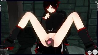 3D CARTOON Group Sex in the Basement with Ruby Rose