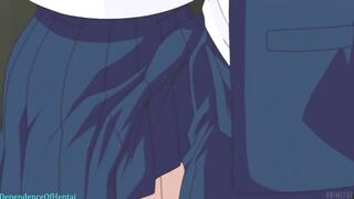 Hentai//One of the best Hentai, Dark Hair Sucks and Loves Hard Sex//uncensored