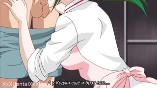 Japanese School Girl Fucks with Horny Next Door at Home / Uncensored Cartoon