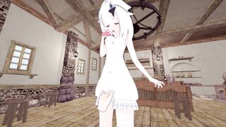 Genshin Impact: Futa Lumine Plowed & Eat Paimon's Ass