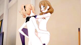 [genshin Impact] Futanari Jean Boned Lisa(3d Cartoon)