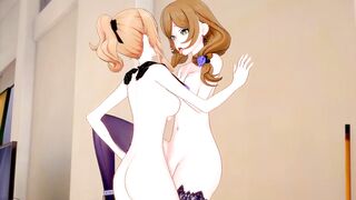 [genshin Impact] Futanari Jean Boned Lisa(3d Cartoon)
