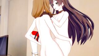 [genshin Impact] Futanari Lisa Screwed Amber(3d Animated)
