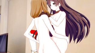[genshin Impact] Futanari Lisa Screwed Amber(3d Animated)