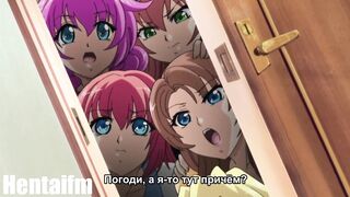 6 Huge Boobed Beauties want to Screwed Virgin Stepbrother | Uncensored Anime