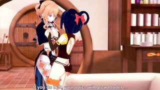 Jean Shows Xiangling Addicting Pleasure (Genshin Impact)