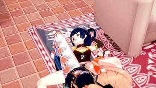 Jean Shows Xiangling Addicting Pleasure (Genshin Impact)