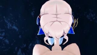 Genshin Impact: UPTIGHT KNIGHT JEAN SNEAKS OUT AT NIGHT FOR SOME COCK